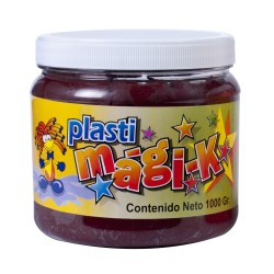 PLASTI MAGI-K FRASCO DE 1000 GRS CON AROMAS, ROJO INTENSO - OLOR: CANELA