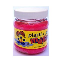 PLASTI MAGI-K FRASCO DE 250 GRS CON AROMAS, ROSA MEXICANO - OLOR: CEREZA VAINILLA