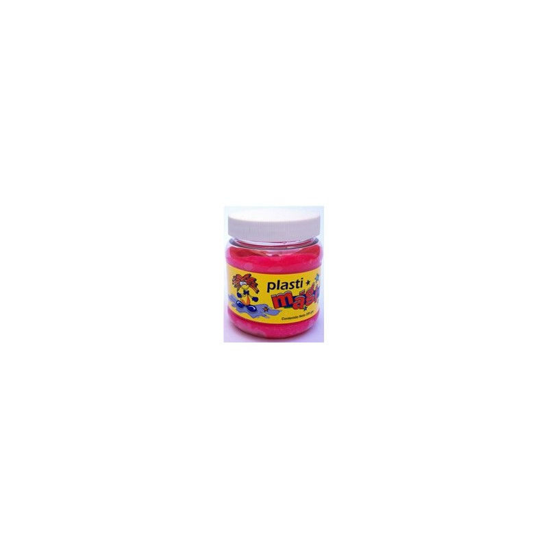 PLASTI MAGI-K FRASCO DE 250 GRS CON AROMAS, ROSA MEXICANO - OLOR: CEREZA VAINILLA