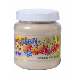 PLASTI MAGI-K FRASCO DE 250 GRS CON AROMAS, BLANCO - COCO VAINILLA