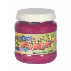 PLASTI MAGI-K FRASCO DE 250 GRS CON AROMAS, MAGENTA - OLOR: PITAYA